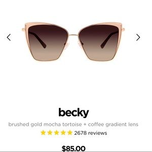 *NEW* DIFF Eyewear Sunglasses